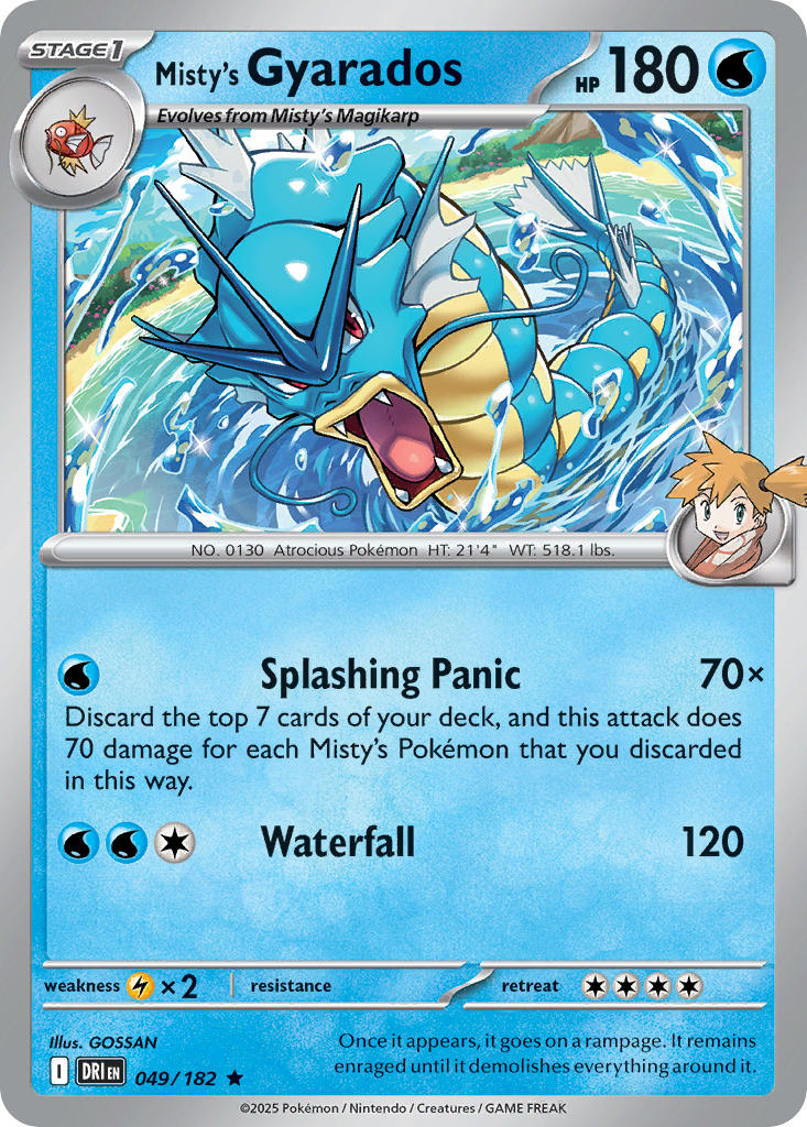 049/182 Misty’s Gyarados