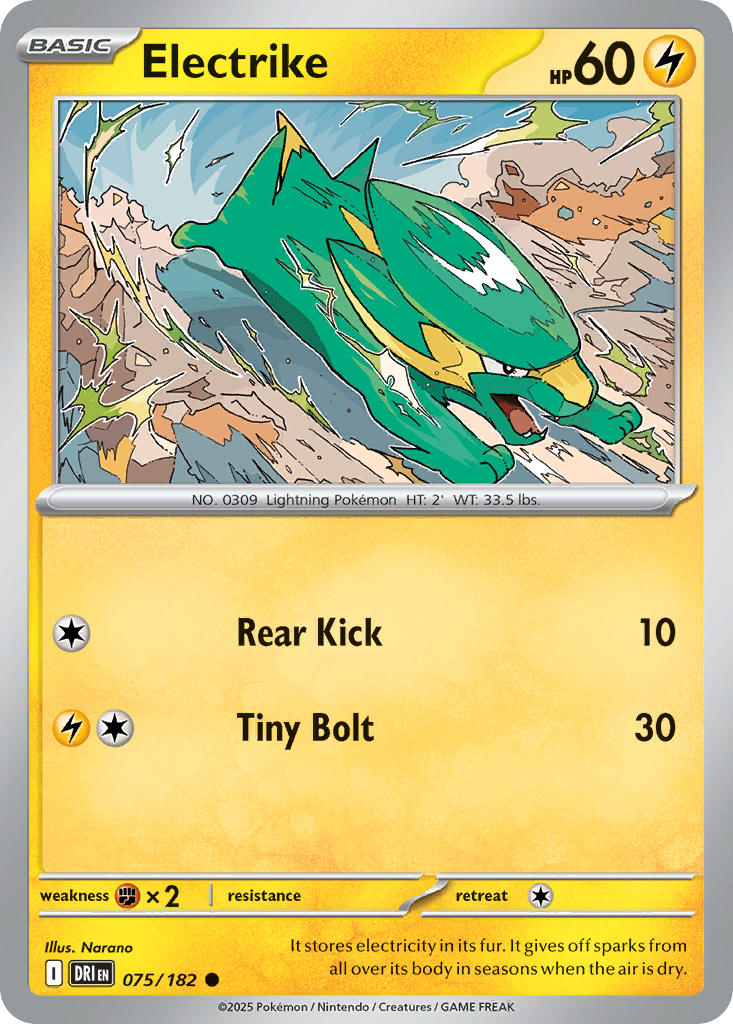 075/182 Electrike (Reverse Holo)