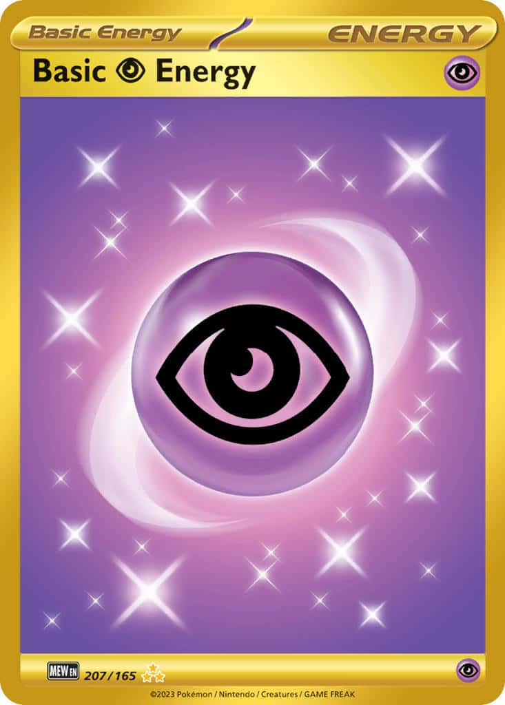 207/165 Basic Psychic Energy The card cartel