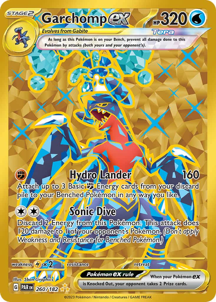 260/182 Garchomp ex The card cartel