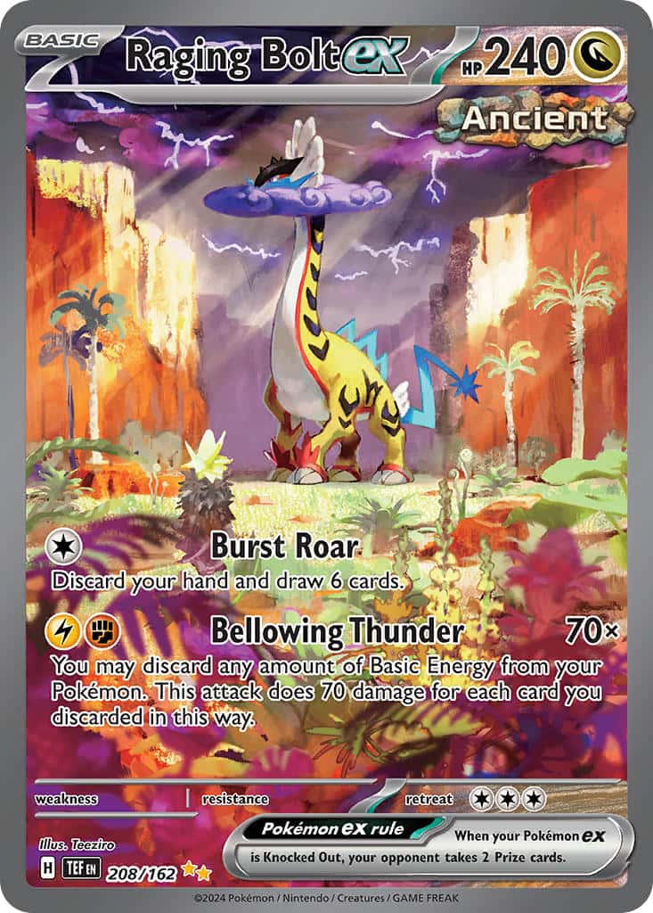 208/162 Raging Bolt ex The card cartel