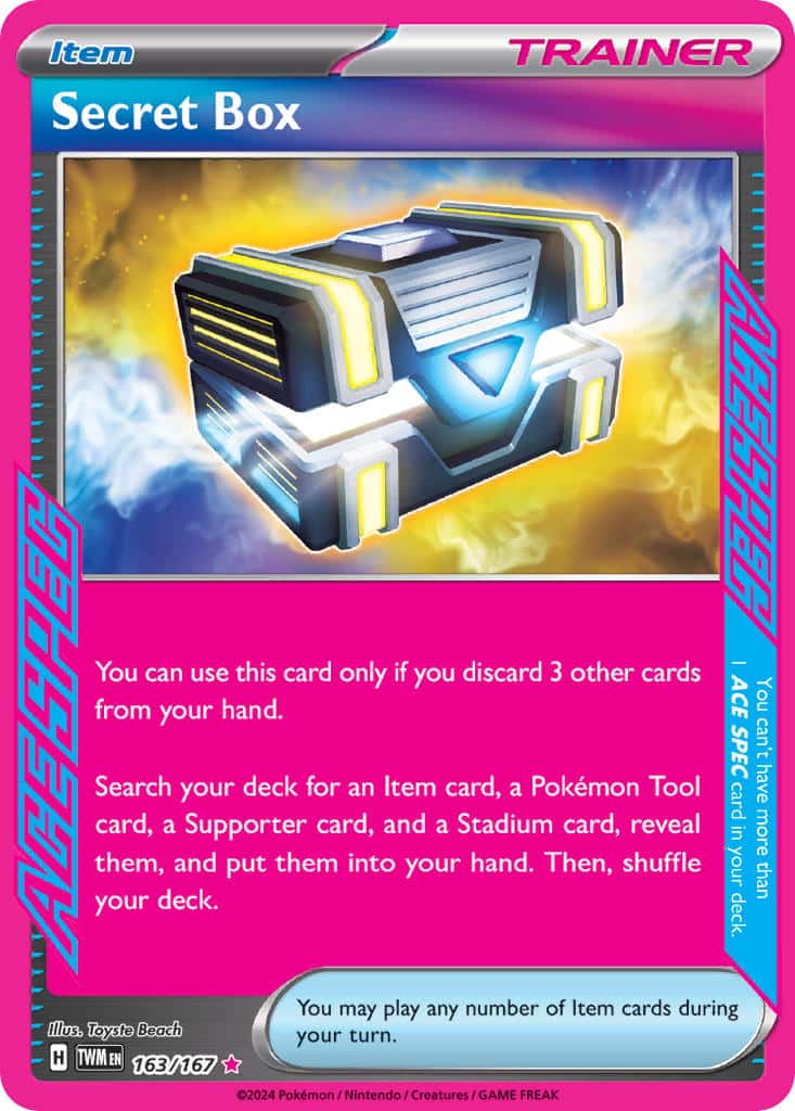 163/167 Secret Box The card cartel