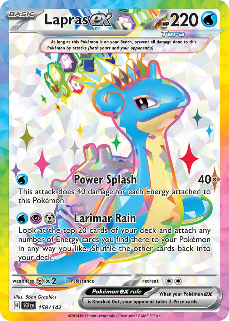 158/142 Lapras ex