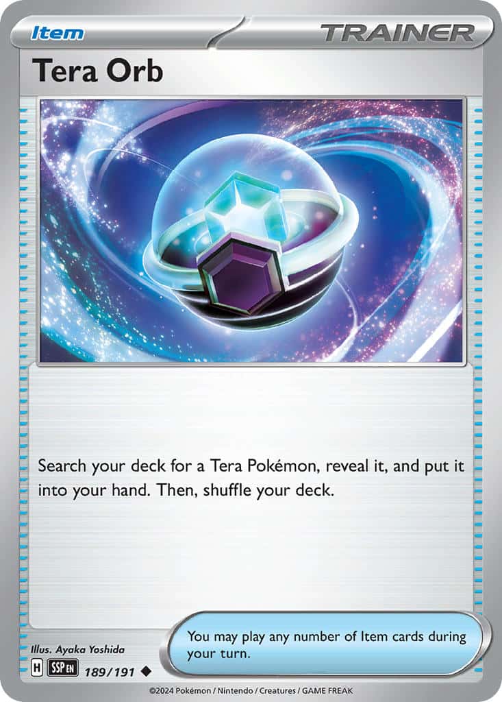 189/191 Tera Orb