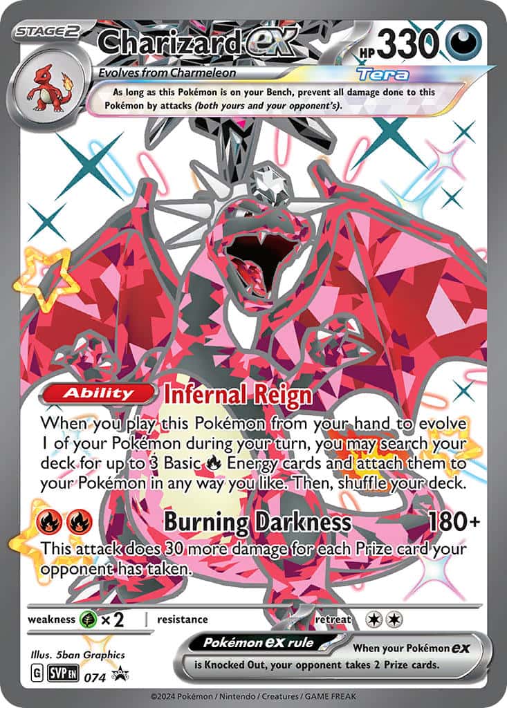 074 Charizard ex Promo The card cartel