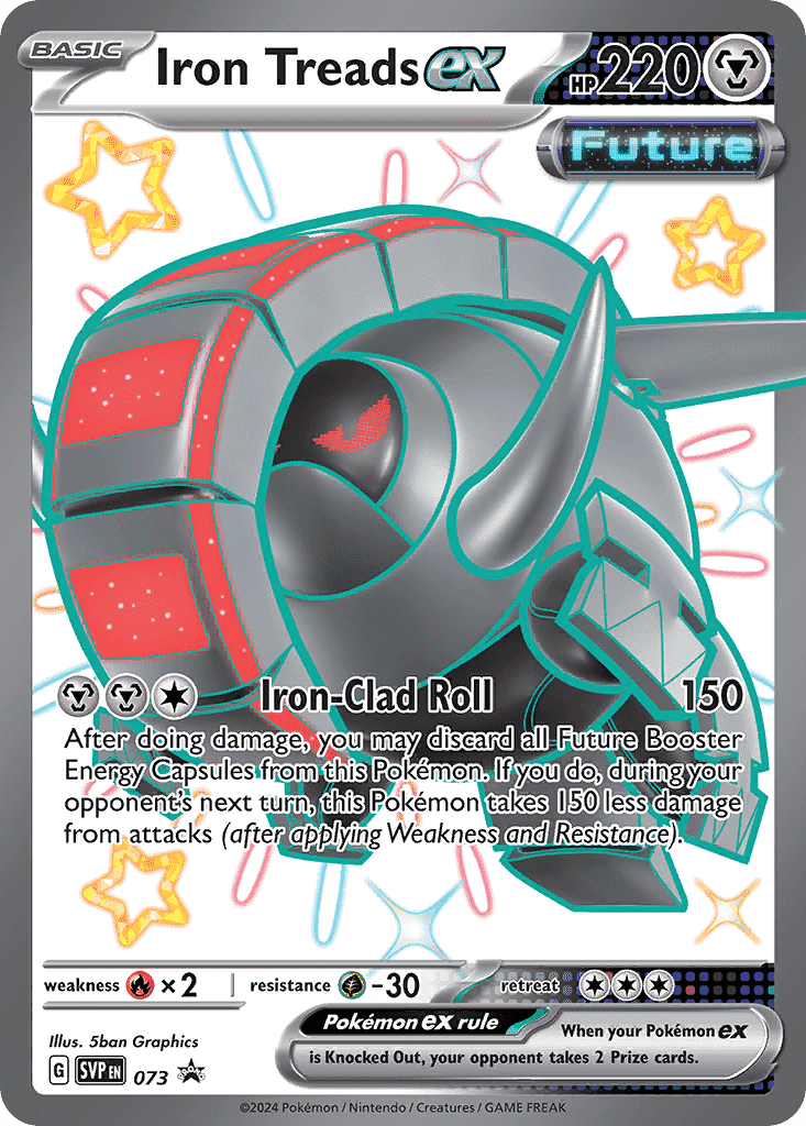 073 Iron Treads ex Promo The card cartel