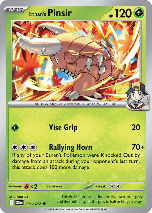 001/182 Ethan’s Pinsir