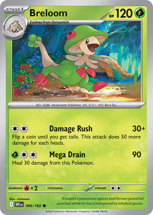 006/182 Breloom (Reverse Holo)