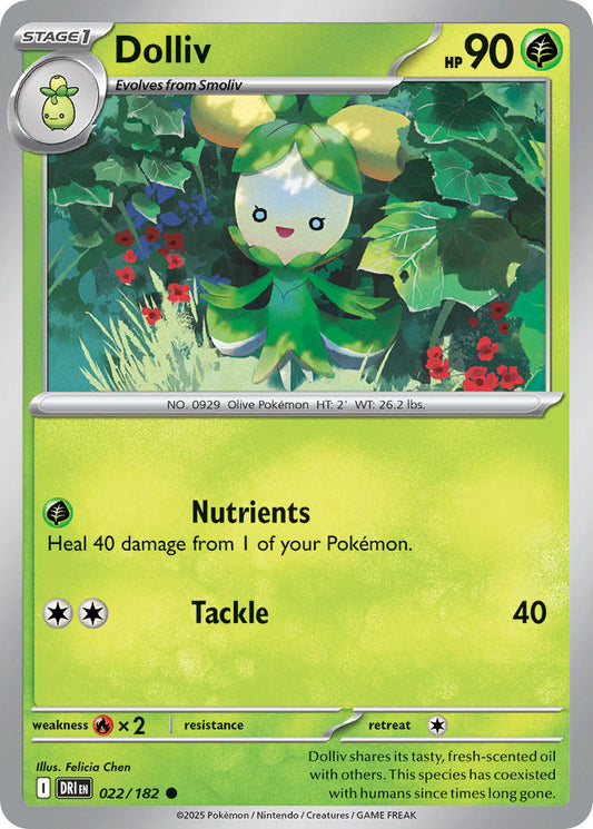 022/182 Dolliv (Reverse Holo)