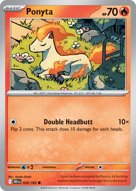 029/182 Ponyta (Reverse Holo)