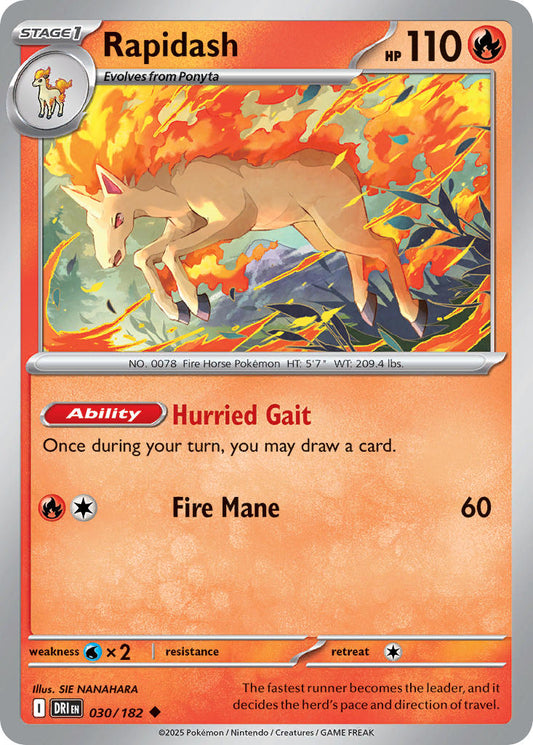 030/182 Rapidash