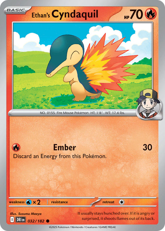 032/182 Ethan’s Cyndaquil