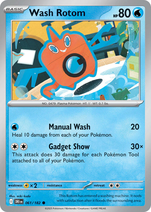061/182 Wash Rotom (Reverse Holo)