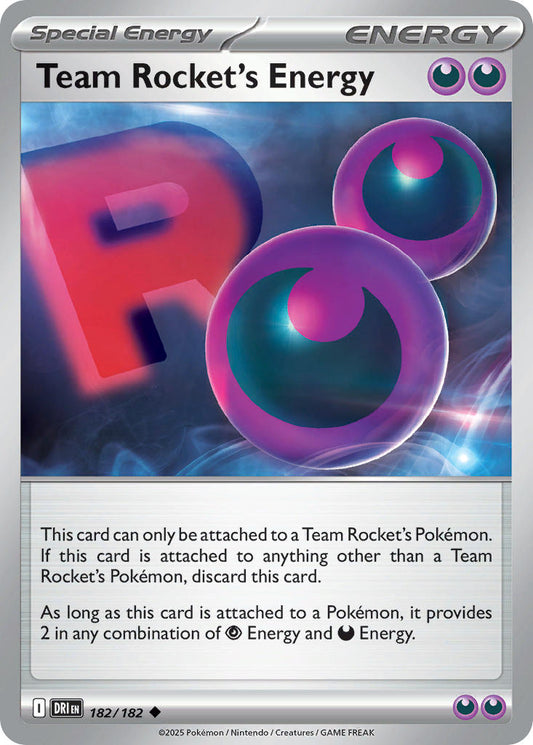 182/182 Team Rocket’s Energy