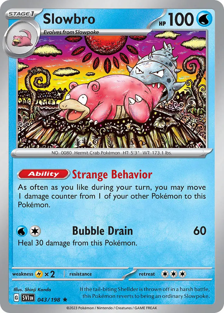 043/198 Slowbro The card cartel