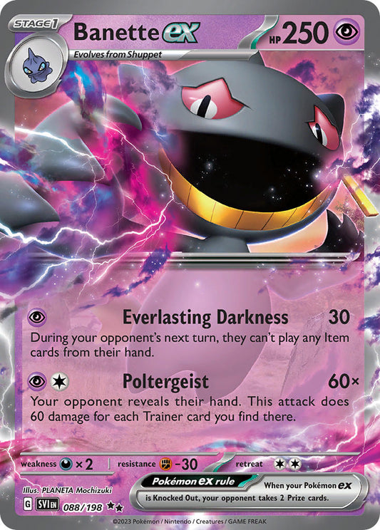 088/198 Banette ex The card cartel