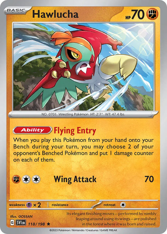 118/198 Hawlucha The card cartel