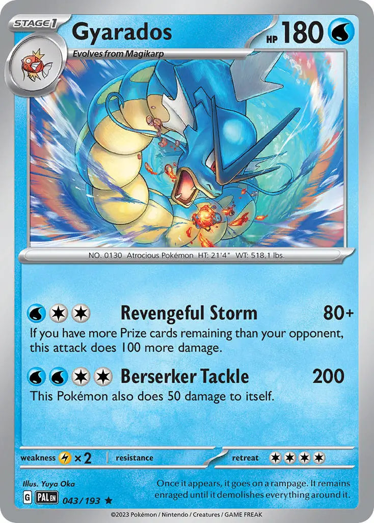 043/193 Gyarados The card cartel