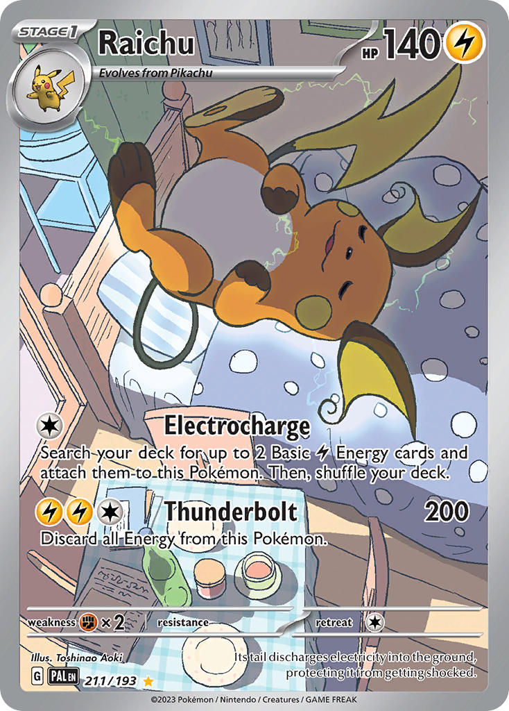 211/193 Raichu The card cartel