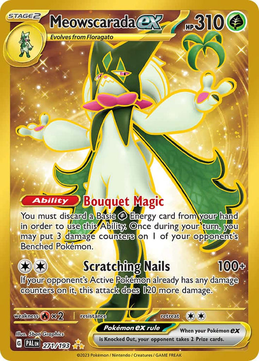 271/193 Meowscarada ex The card cartel
