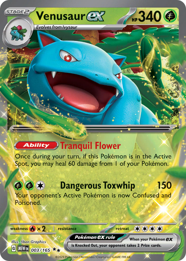 003/165 Venusaur ex The card cartel