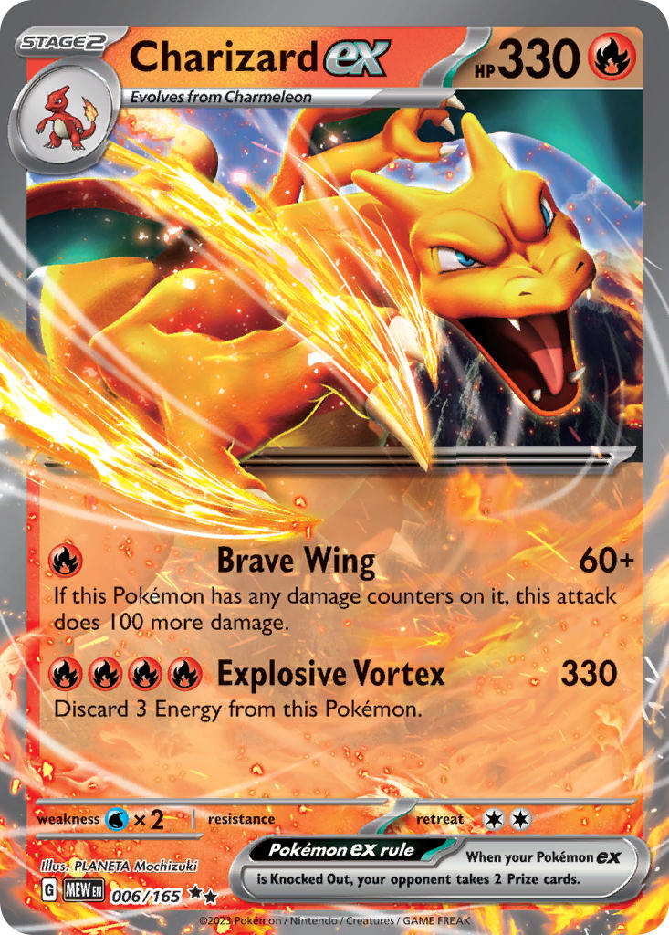 006/165 Charizard ex The card cartel