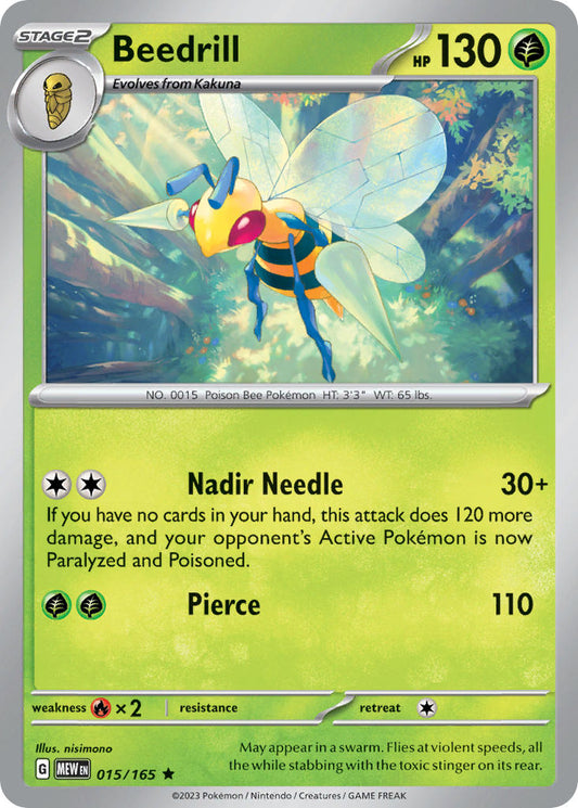 015/165 Beedrill The card cartel