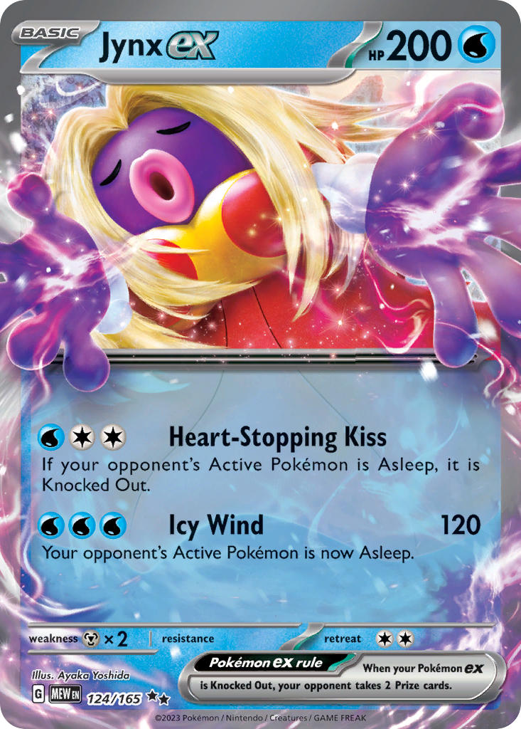 124/165 Jynx ex The card cartel