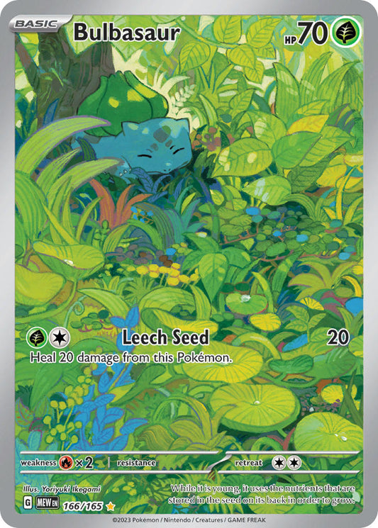 166/165 Bulbasaur The card cartel