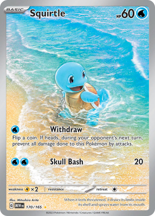 170/165 Squirtle The card cartel