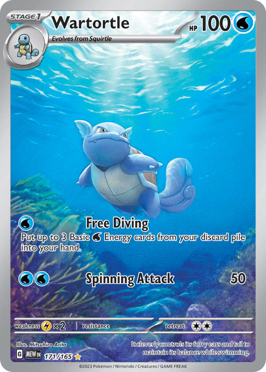 171/165 Wartortle The card cartel