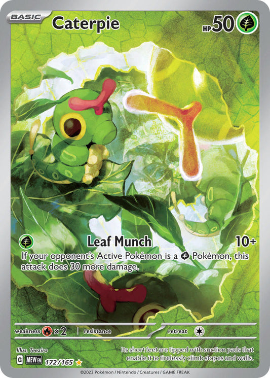 172/165 Caterpie The card cartel