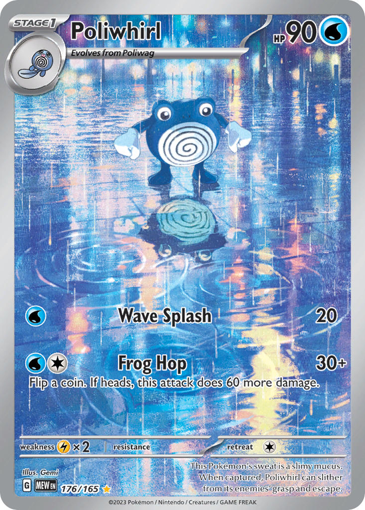 176/165 Poliwhirl The card cartel