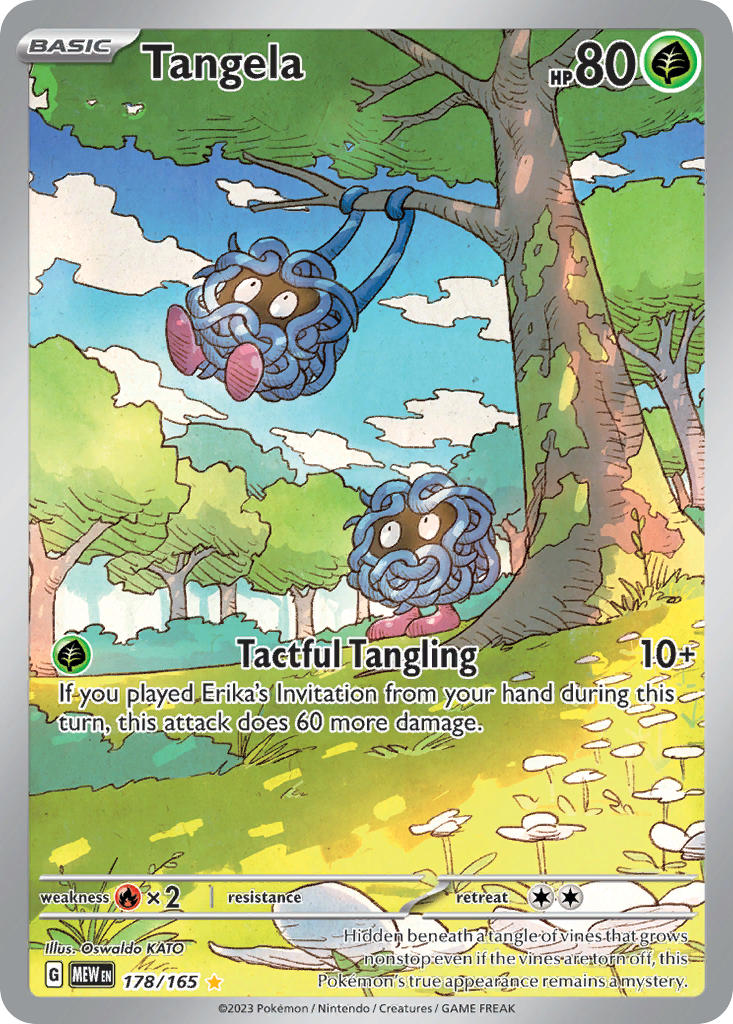 178/165 Tangela The card cartel