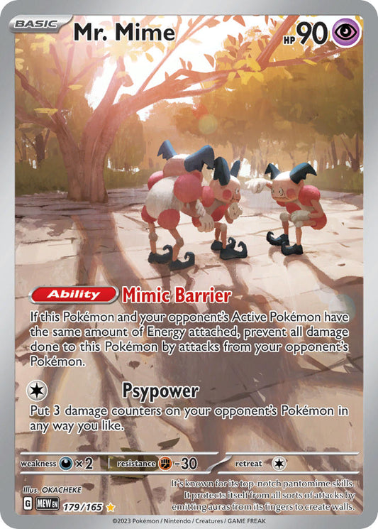 179/165 Mr Mime The card cartel