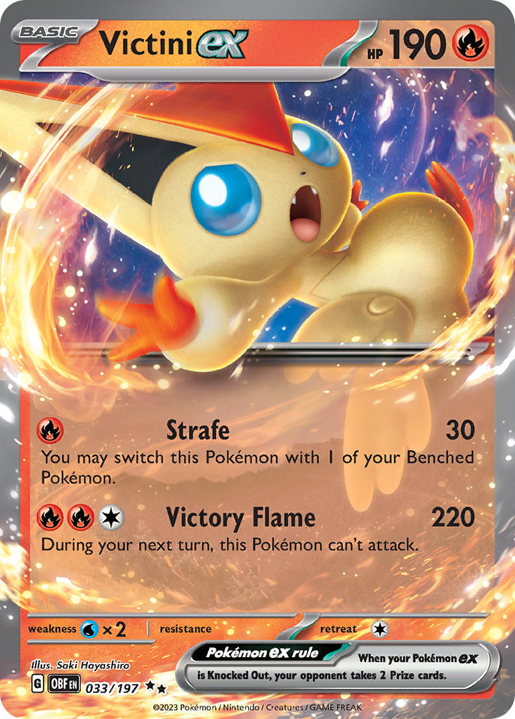 033/197 Victini ex The card cartel