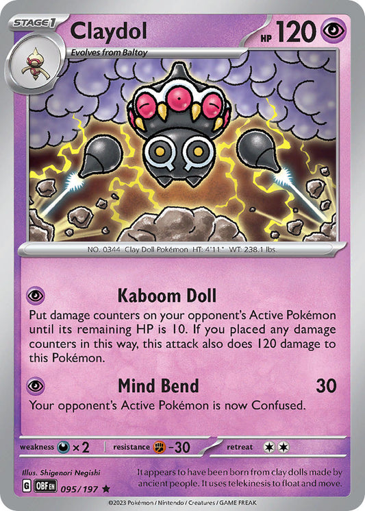 095/197 Claydol The card cartel