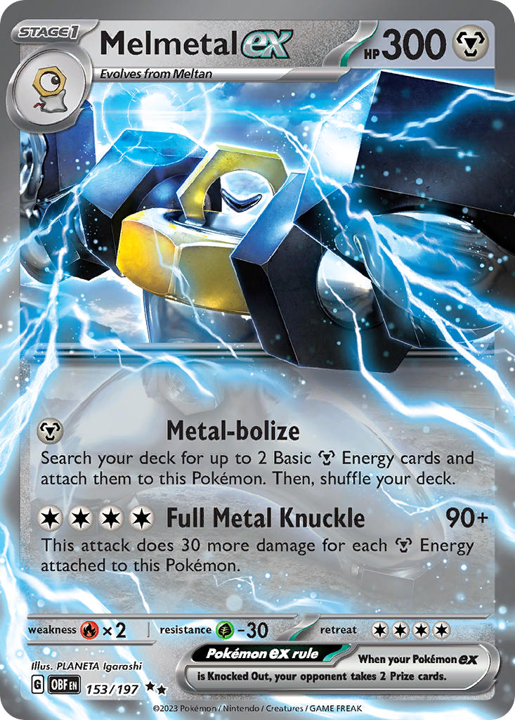 153/197 Melmetal ex The card cartel