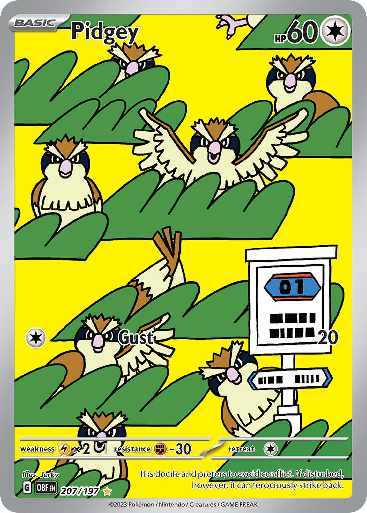 207/197 Pidgey The card cartel