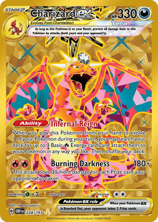 228/197 Charizard ex The card cartel