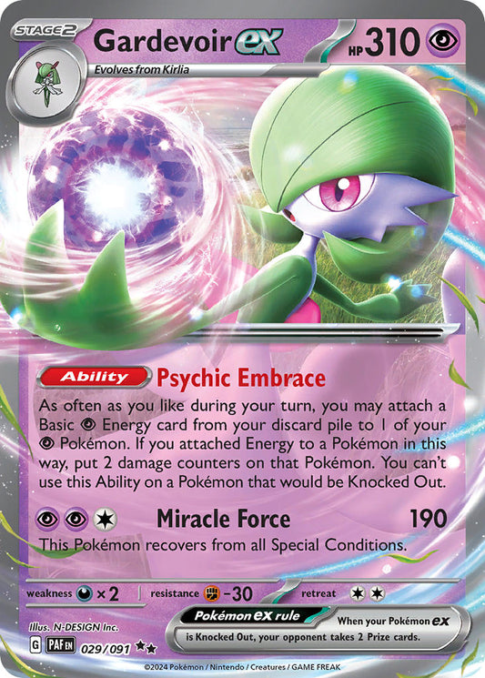 029/091 Gardevoir ex The card cartel