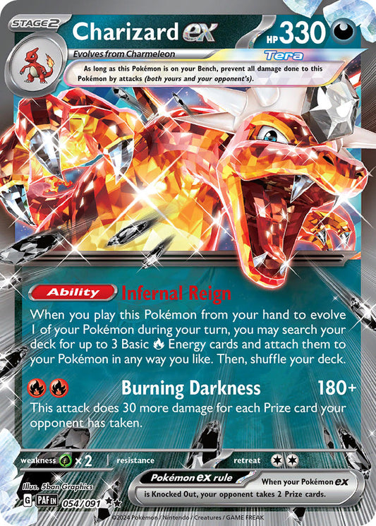 054/091 Charizard ex The card cartel