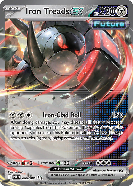 066/091 Iron Treads ex (F) The card cartel