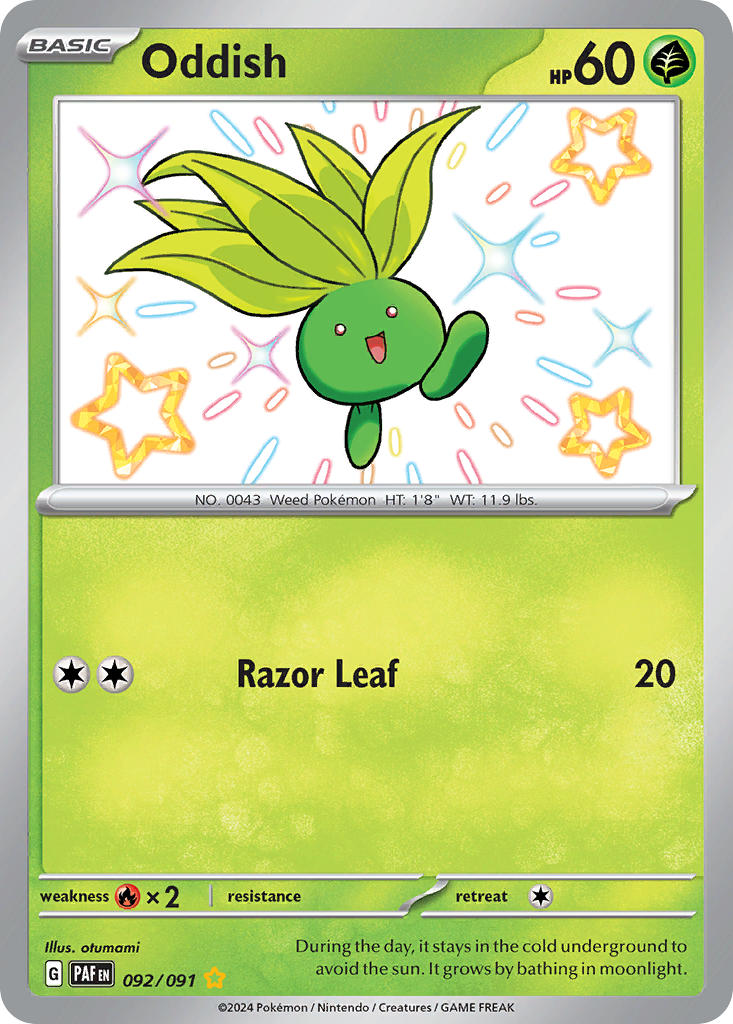 092/091 Oddish The card cartel