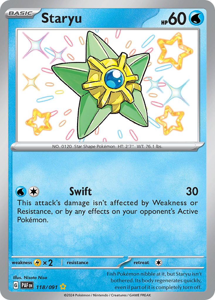 118/091 Staryu The card cartel