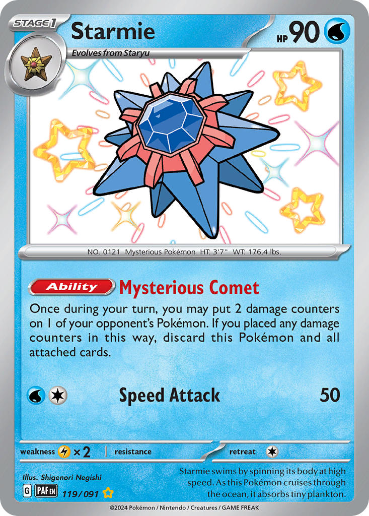 119/091 Starmie The card cartel