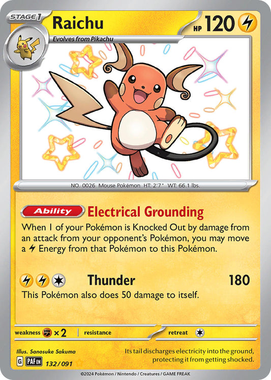 132/091 Raichu The card cartel