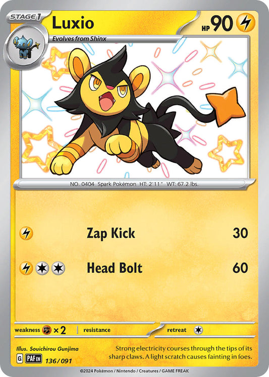 136/091 Luxio The card cartel