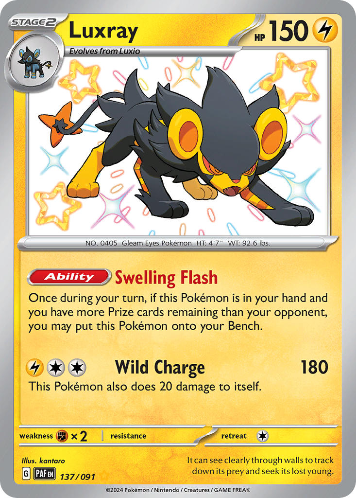 137/091 Luxray The card cartel