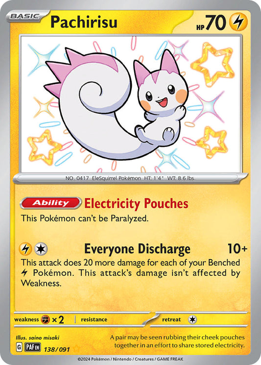 138/091 Pachirisu The card cartel